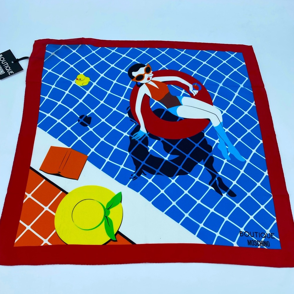Moschino 19” Scarf